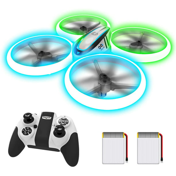 2X Mini RC Drone Altitude Hold 3D Filps Quadcopter Remote Control Gifts for Kid